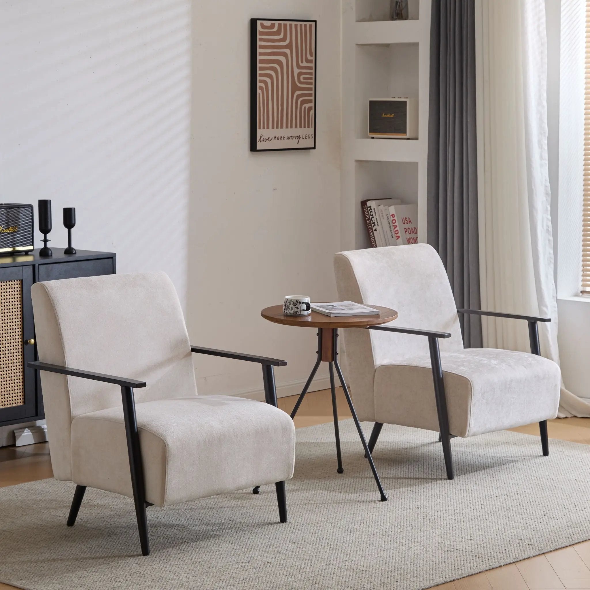 Modern Lounge Chair With Upholstery by HouseOfZazla