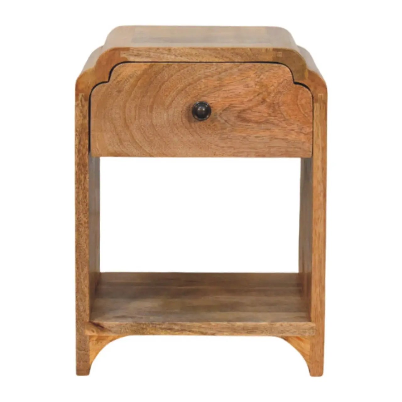 Newton - Nightstand With A Drawer And Open Shelf by Unique Piece Furniture