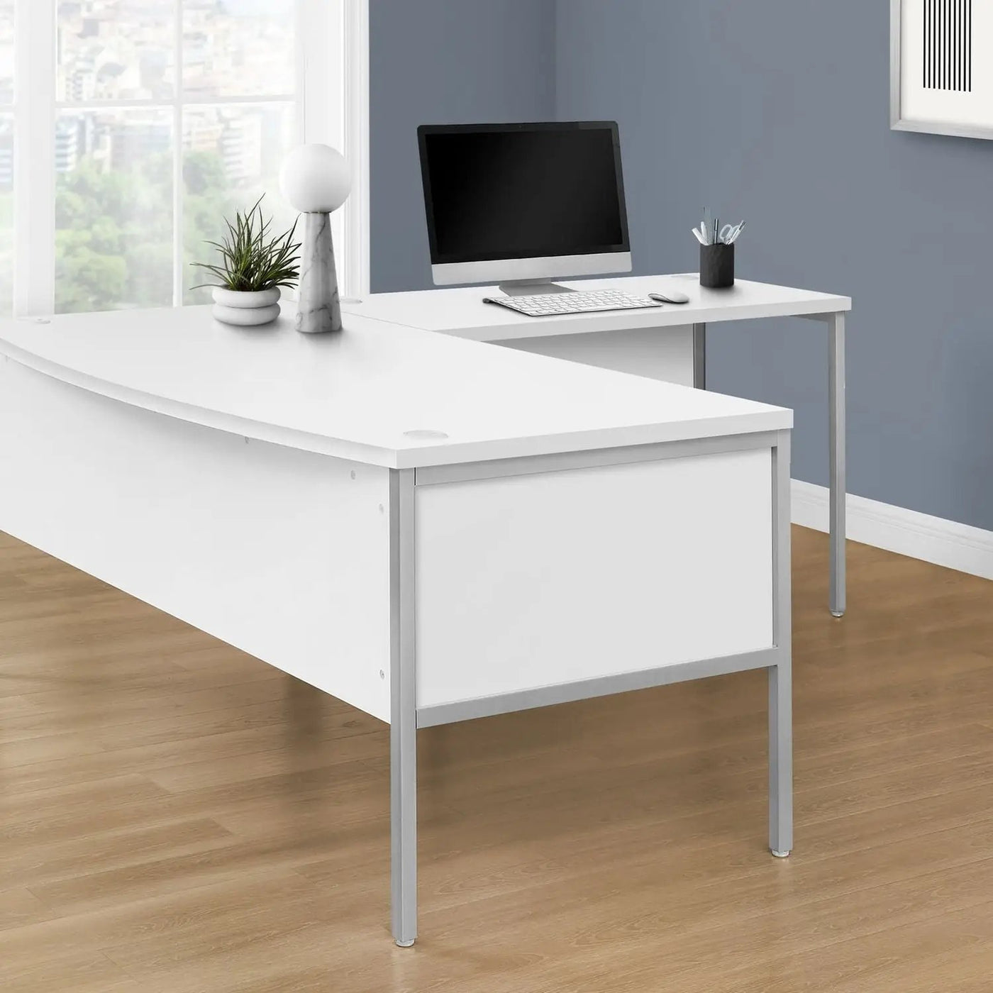 Computer Desk, Home Office, Commercial Grade, Contemporary & Modern by Unique Piece Furniture