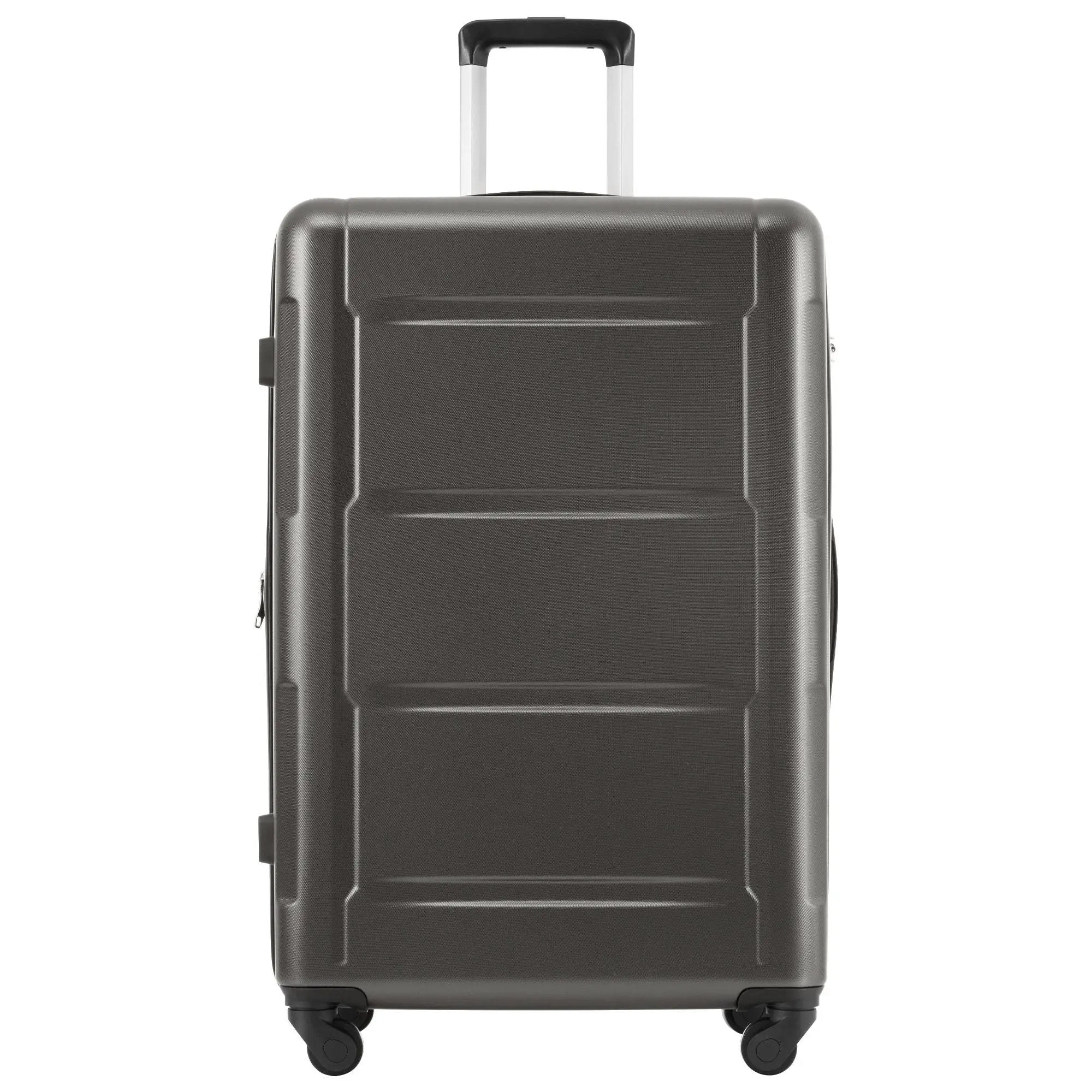 2 Piece Luggage Set With Bags Expanable Spinner Wheels ABS Lightweight Suitcase With Tsa Lock 20" / 28" by HouseOfZazla