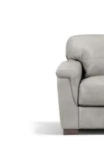 Cornelia - Leather Chair - Gray by HouseOfZazla