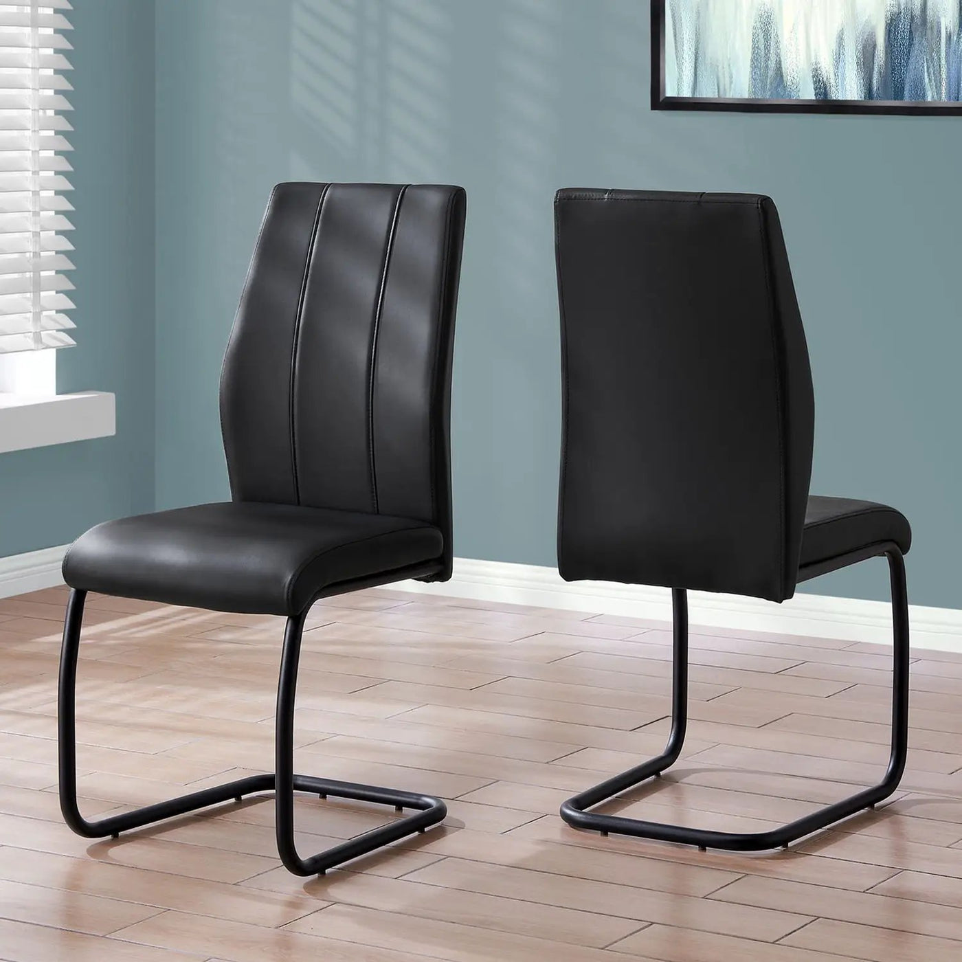 Dining Chair, Side, Upholstered For Dining Room, Contemporary & Modern (Set of 2) by Unique Piece Furniture