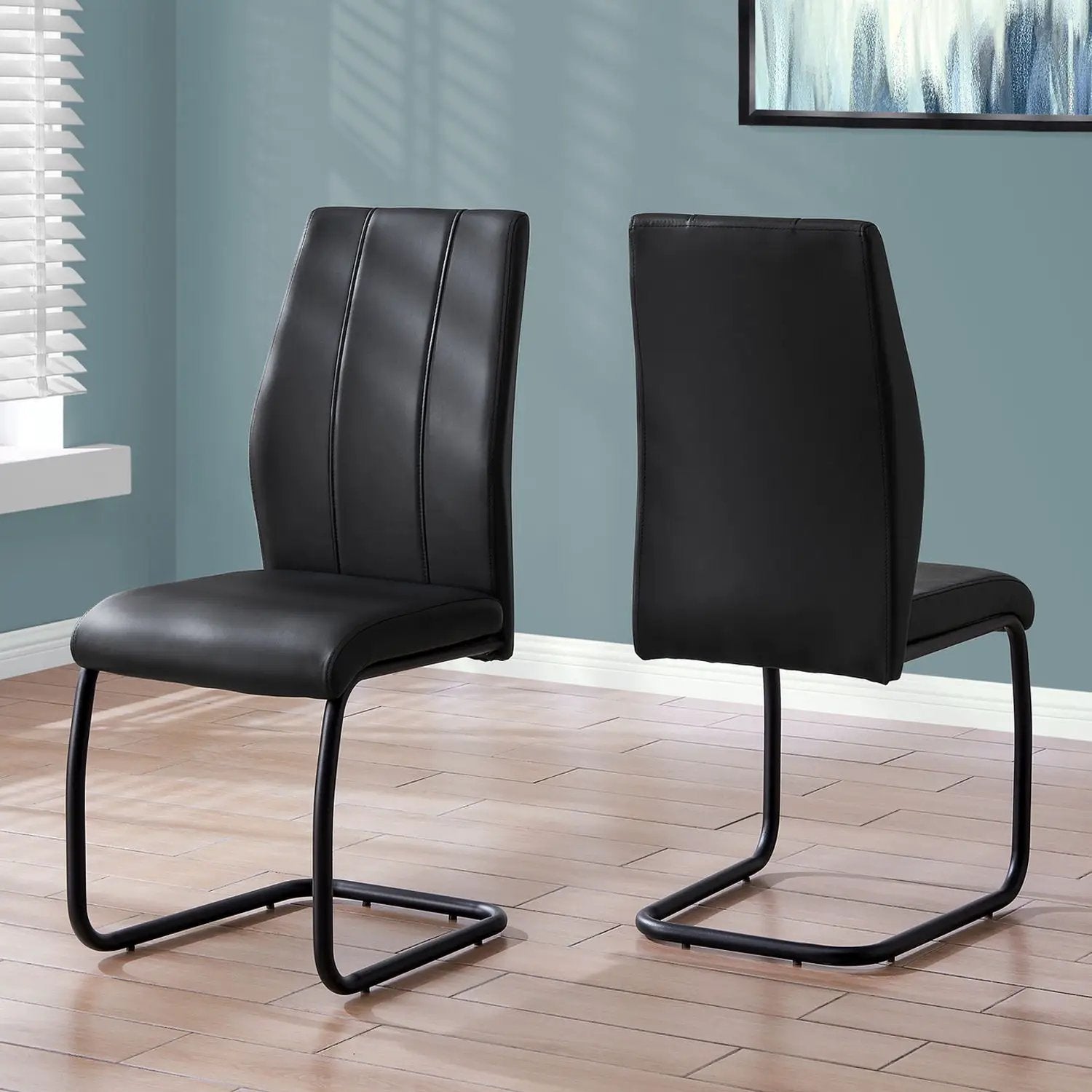 Dining Chair, Side, Upholstered For Dining Room, Contemporary & Modern (Set of 2) by Unique Piece Furniture