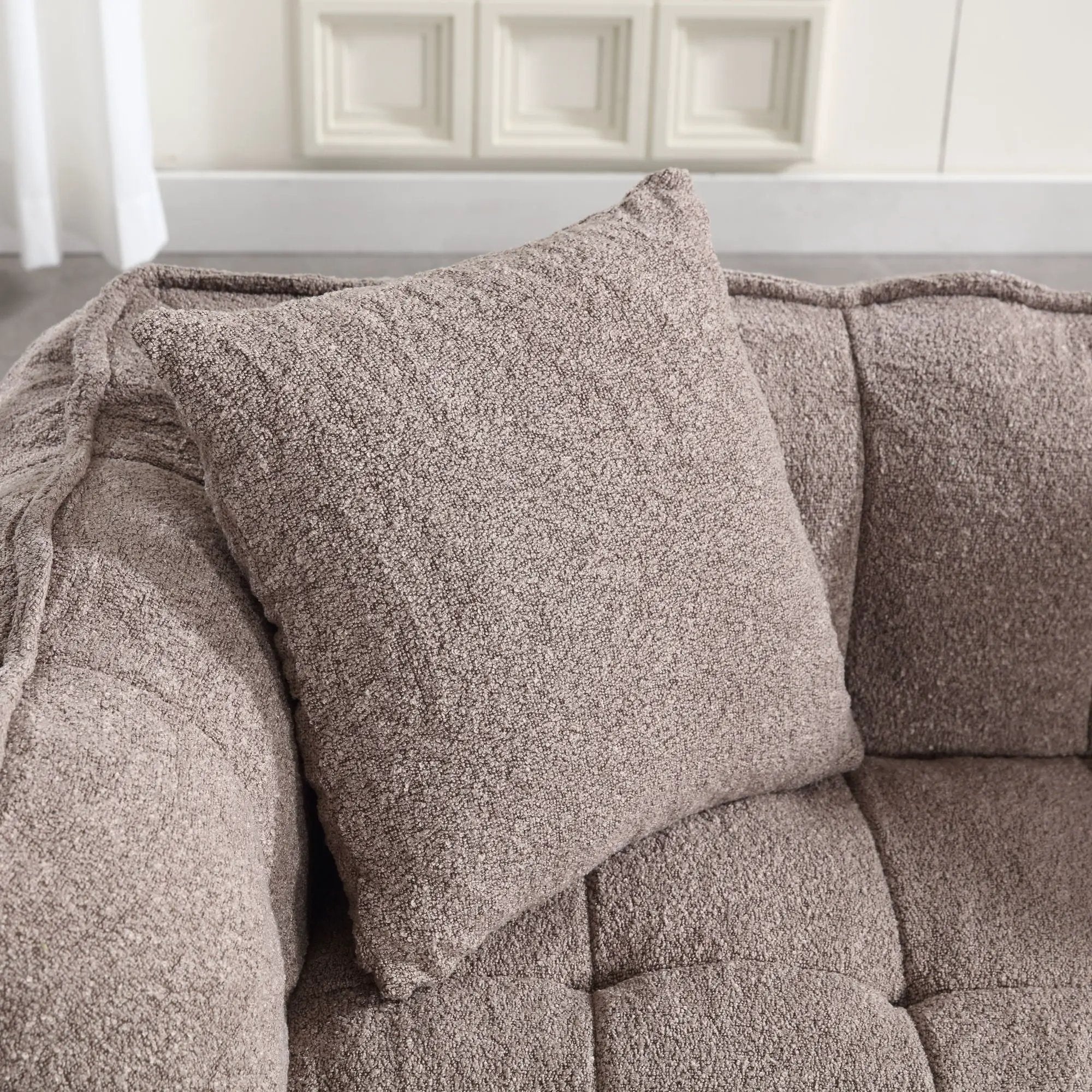 Cozy Beanbag Chair With High Resilience Foam Core For 2 by HouseOfZazla
