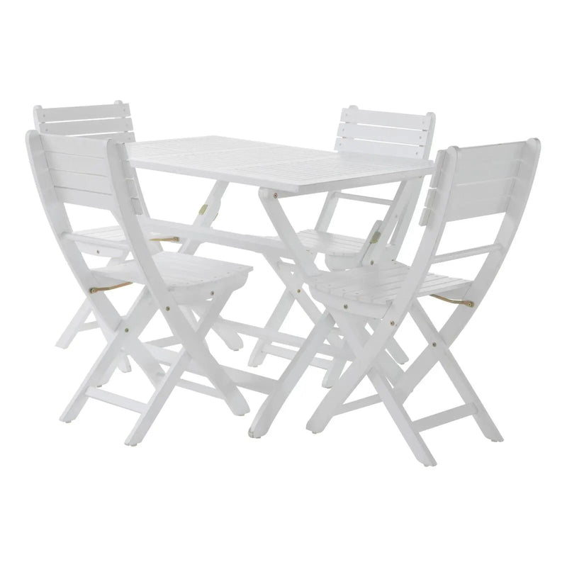 Positano Foldable Dining Set by HouseOfZazla