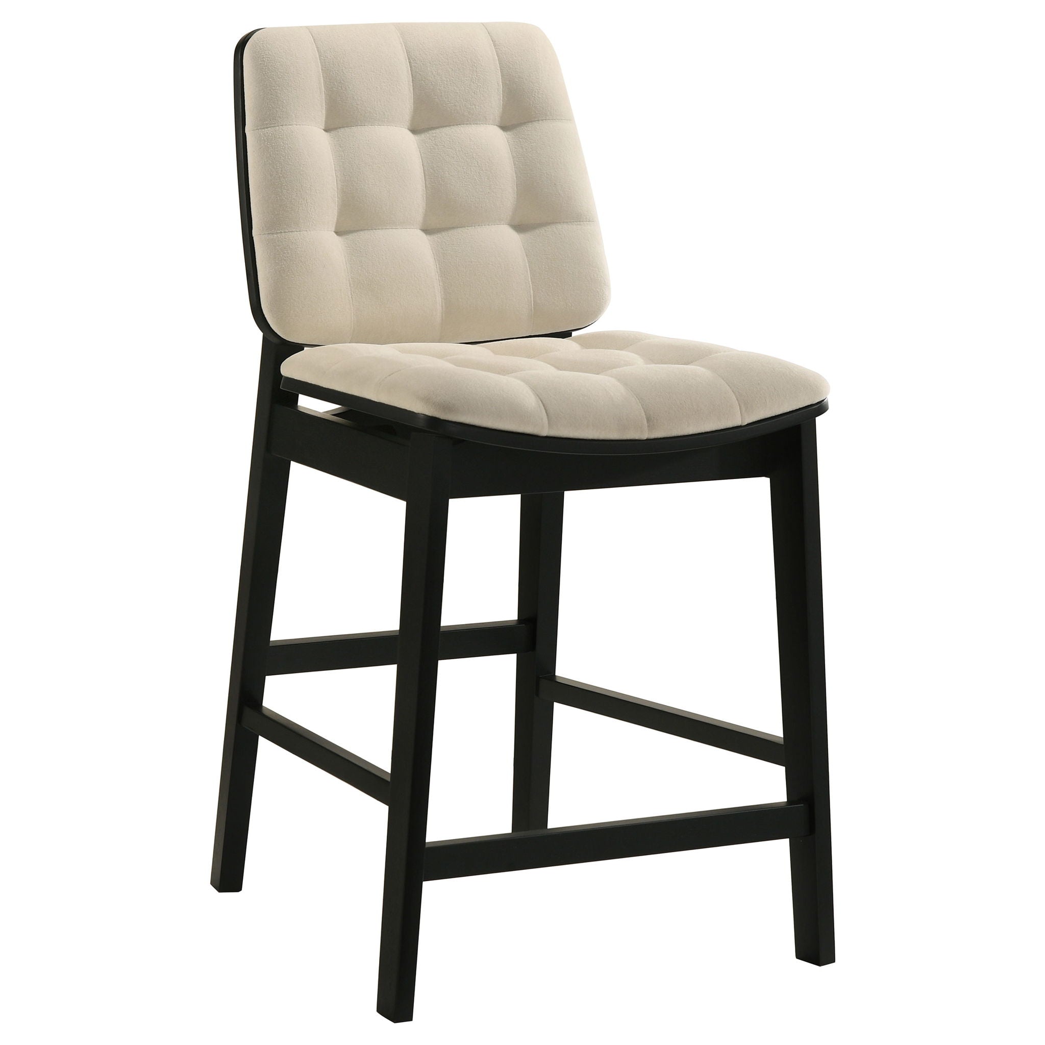 Decker 7-piece 70-inch Rectangular Counter Height Dining Set Cream and Black by Unique Piece Furniture