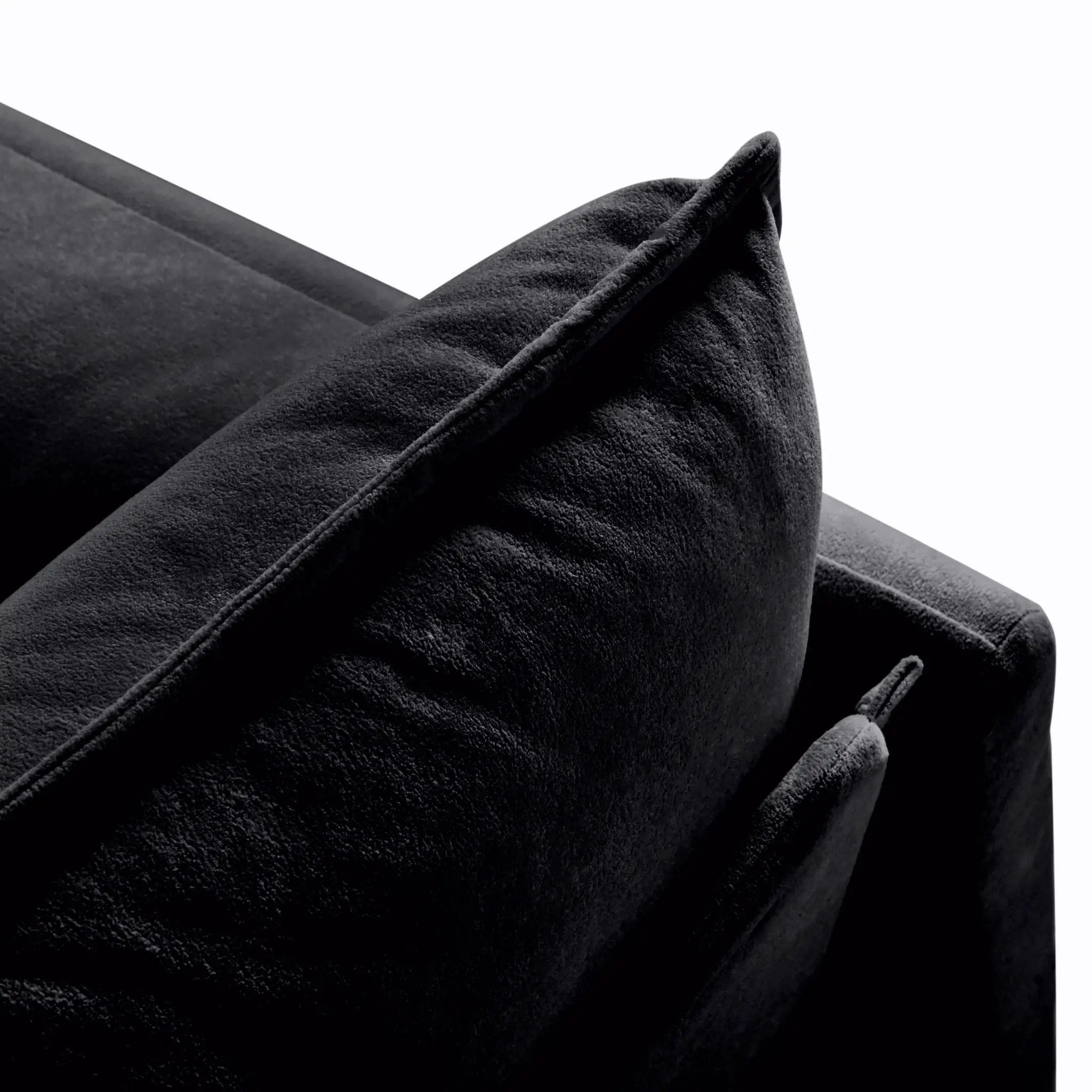 Modern Comfy Deep Seat Modular Sectional Sofa Cloud Couch With Ottoman by HouseOfZazla