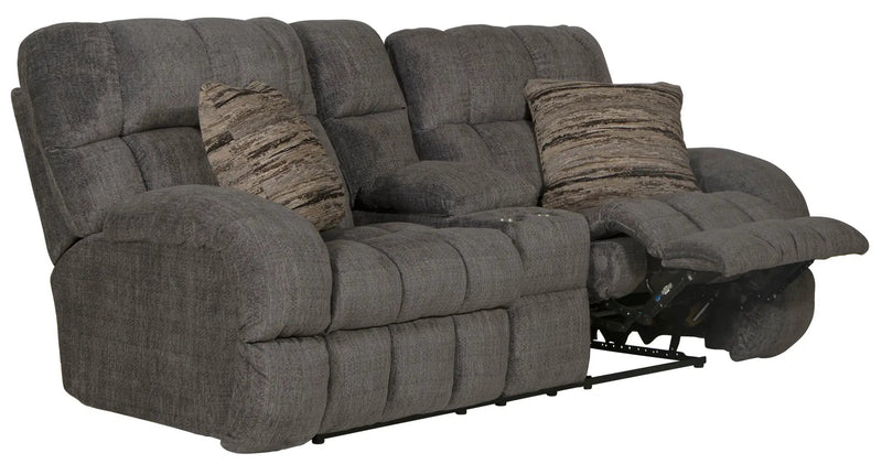 Ashland - Lay Flat Reclining Console Loveseat by Unique Piece Furniture