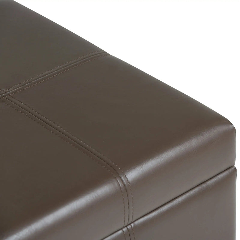 Dover - Upholstered Storage Ottoman Bench by HouseOfZazla