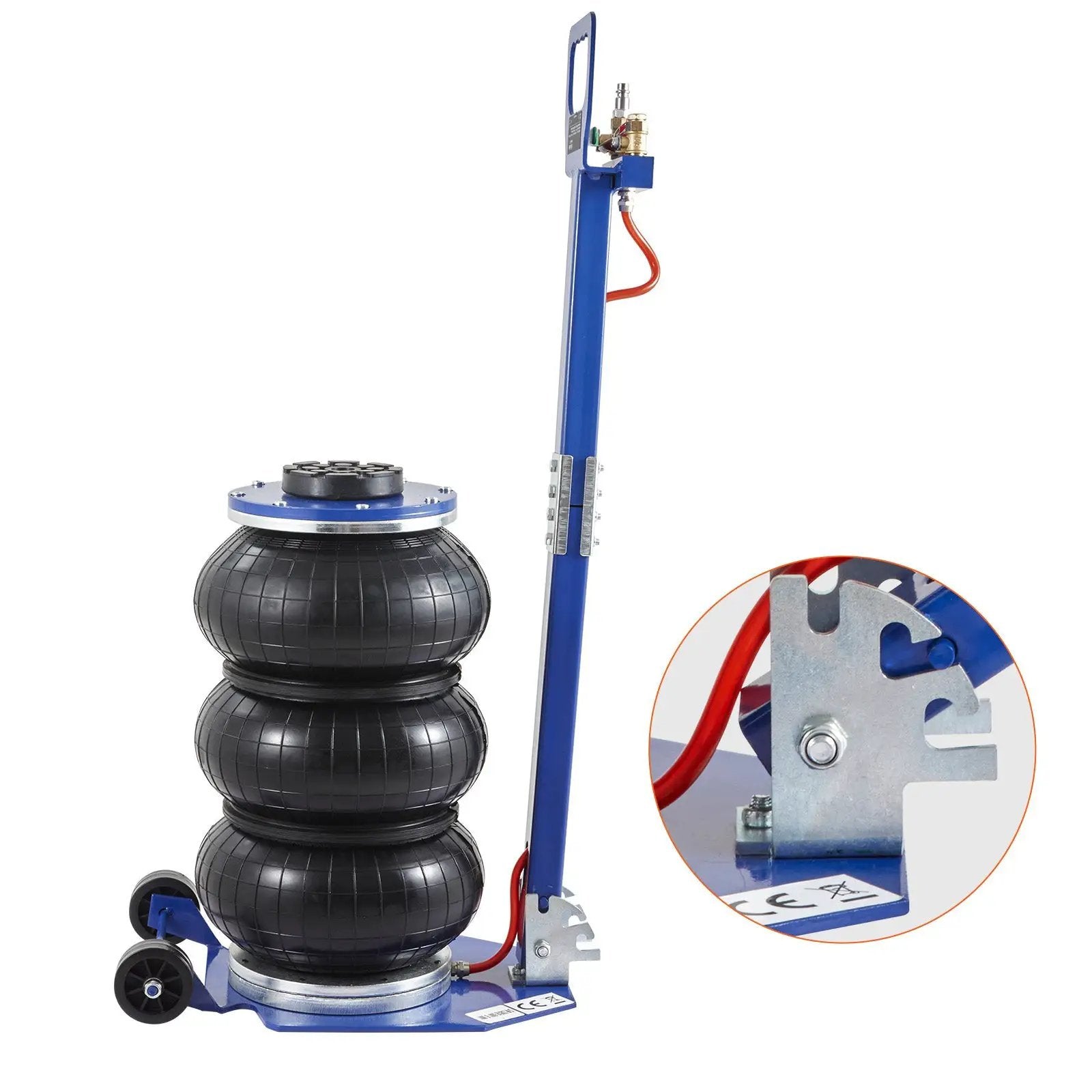Air Jack, 3 Ton/6600 lbs Triple Bag Air Jack by HouseOfZazla