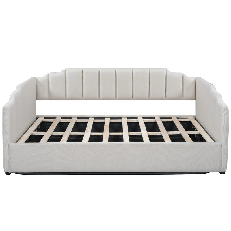 Modern Upholstered Daybed With Underneath Storage by HouseOfZazla