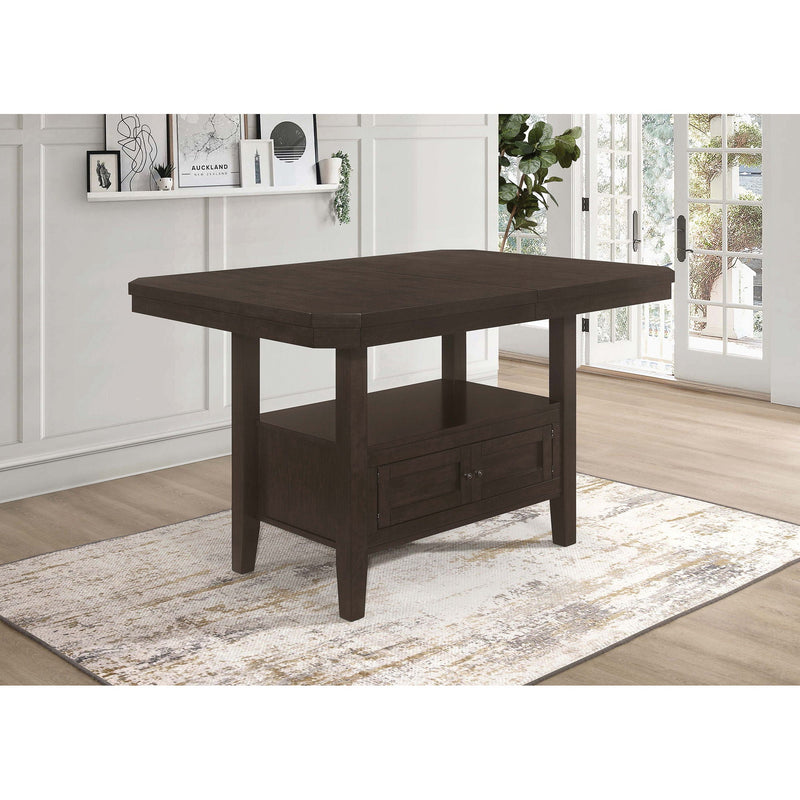Prentiss - Extension Counter Dining Table - Cappuccino by HouseOfZazla