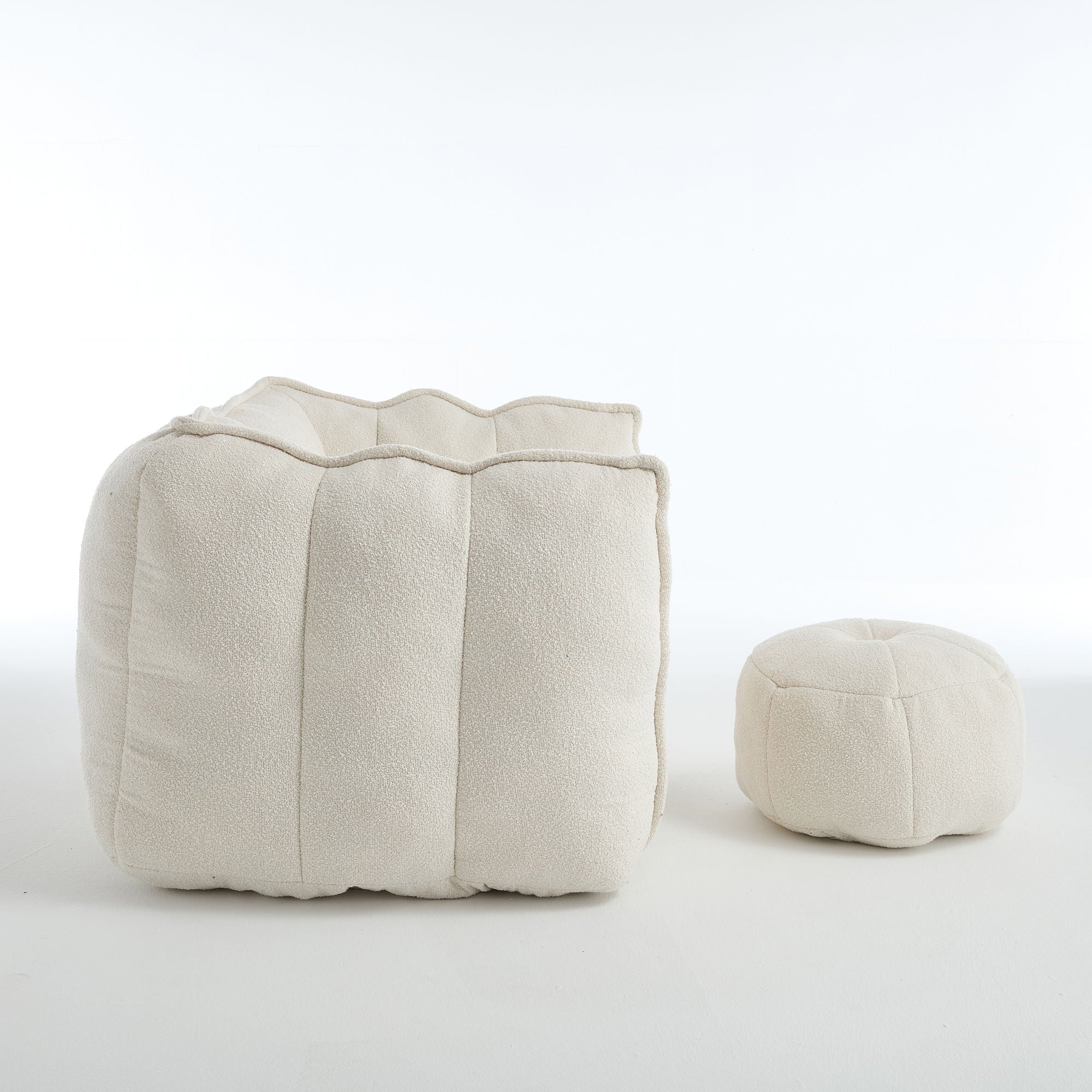 Soft Bean Bag Chair With High Resilient Foam by HouseOfZazla