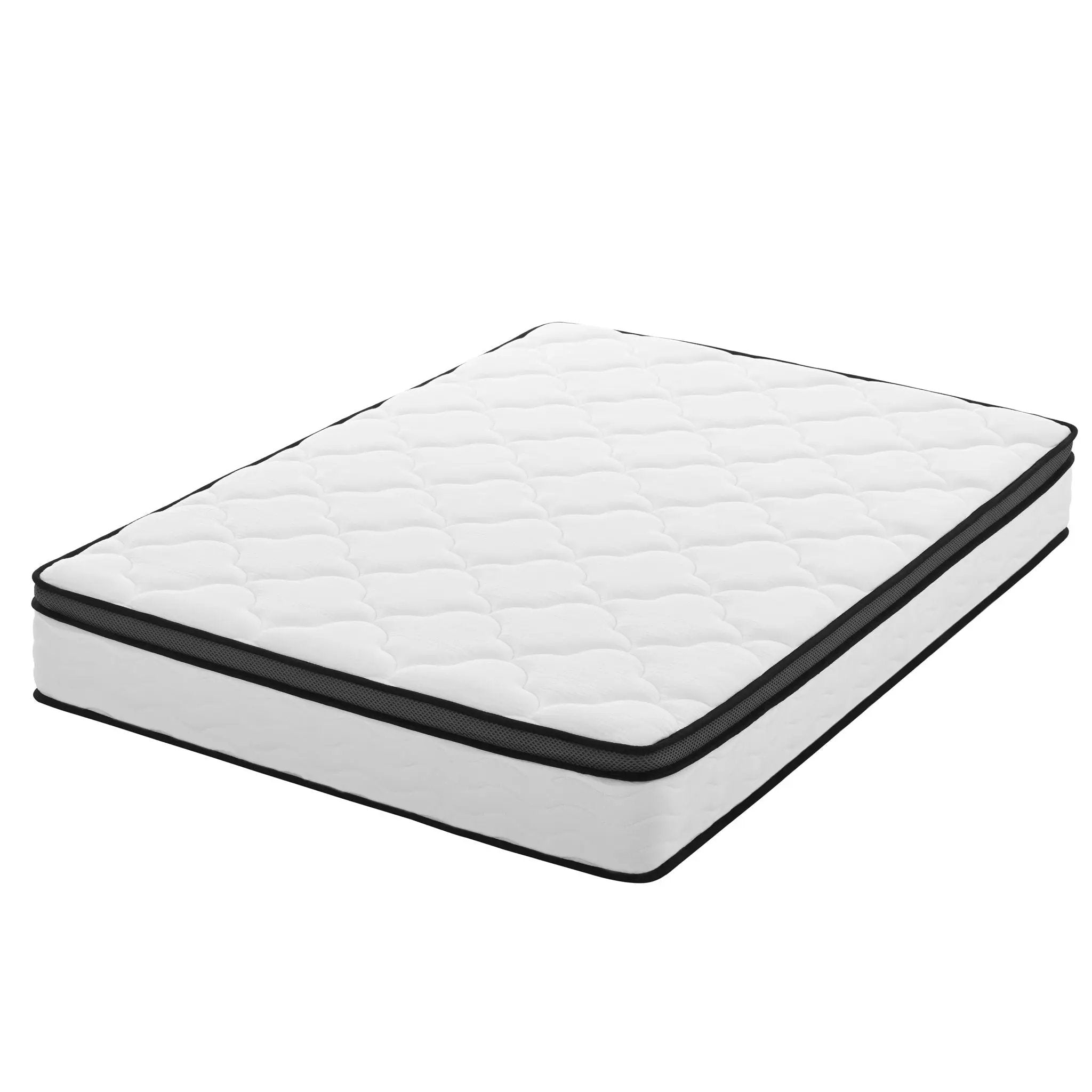 10" Hybrid Medium Firm Mattress With Memory Foam & Pocket Coils by Unique Piece Furniture
