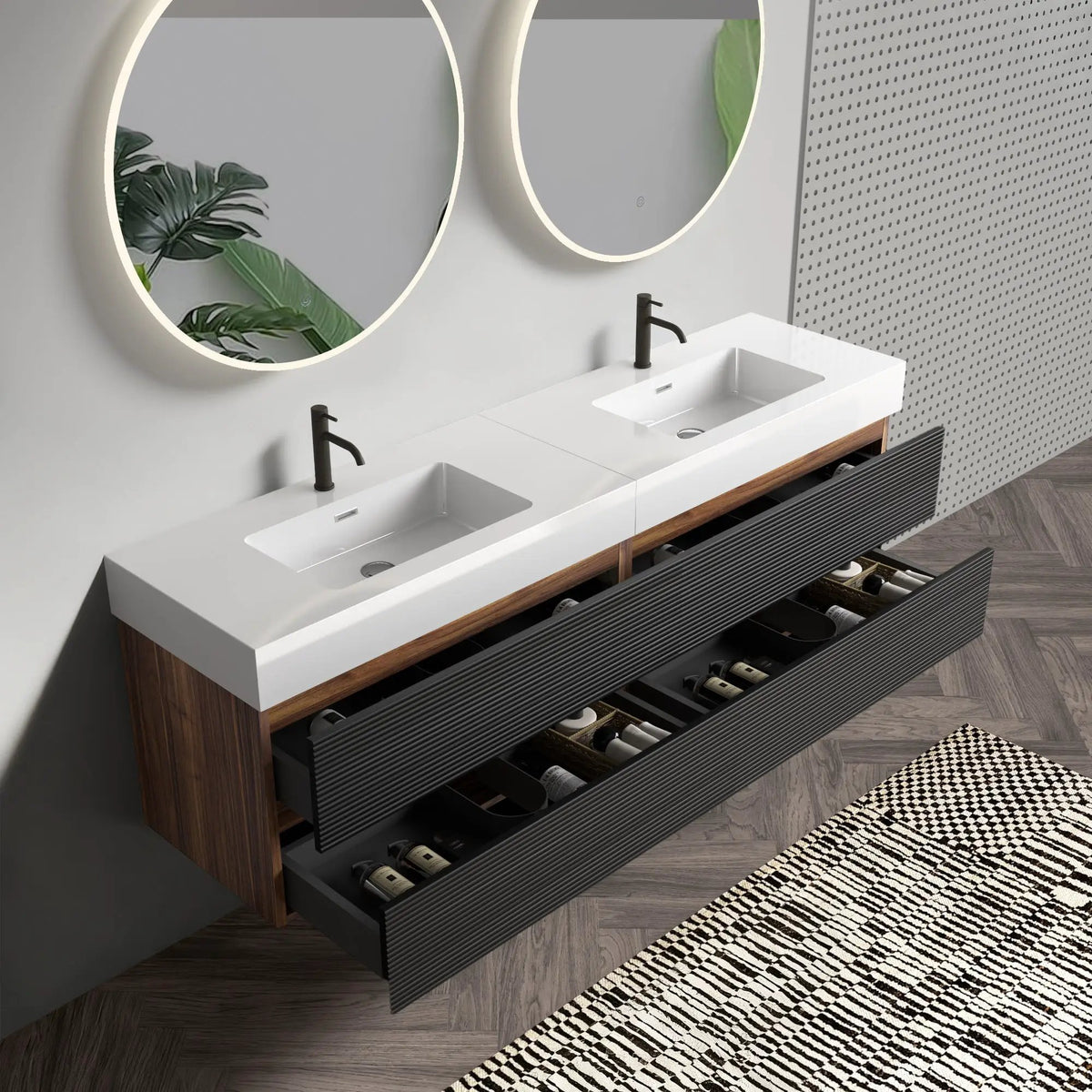 Grace 72'' Bathroom Vanity with Matt by HouseOfZazla