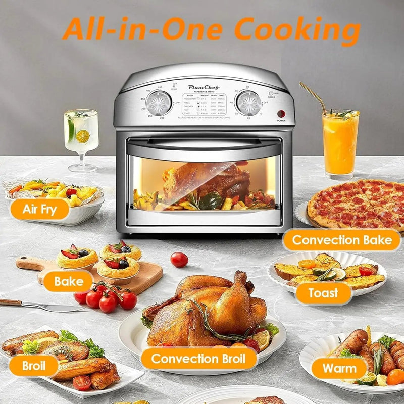 12.5 Quart 7-in-1 Convection Toaster Oven by HouseOfZazla