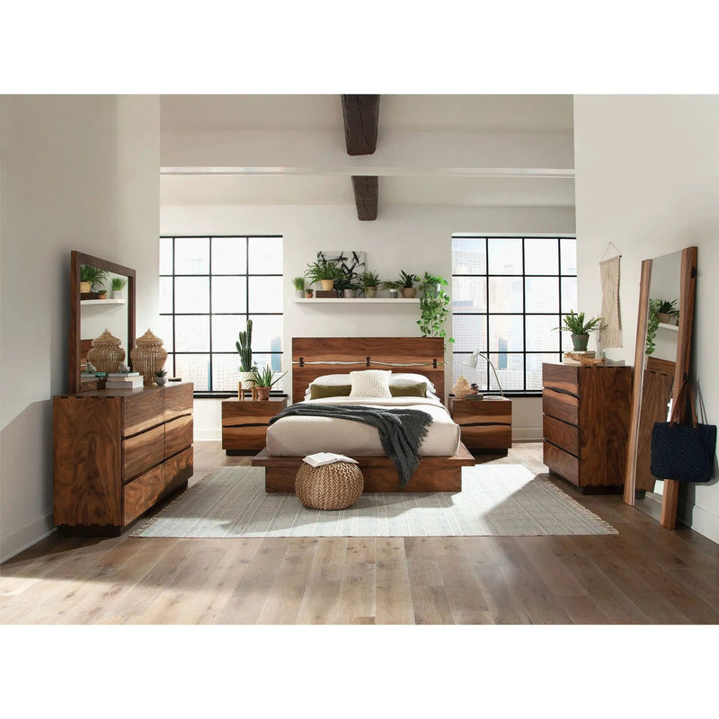 Mallory - Platform Bed With Exposed Joinery by HouseOfZazla