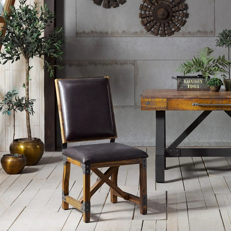 Lancaster - Dining Chair Upholstery - Chocolate by Unique Piece Furniture