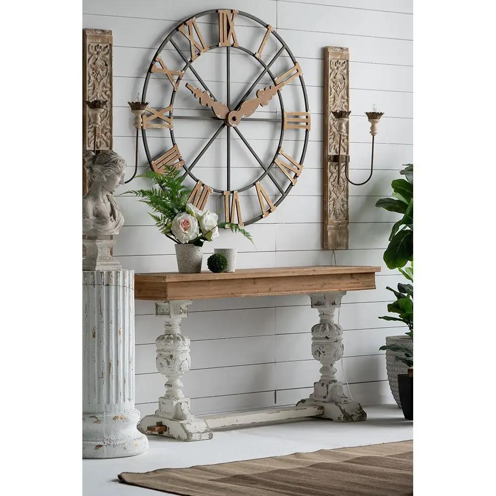 Alcott - Buffet Table - Brown / Antique White by HouseOfZazla