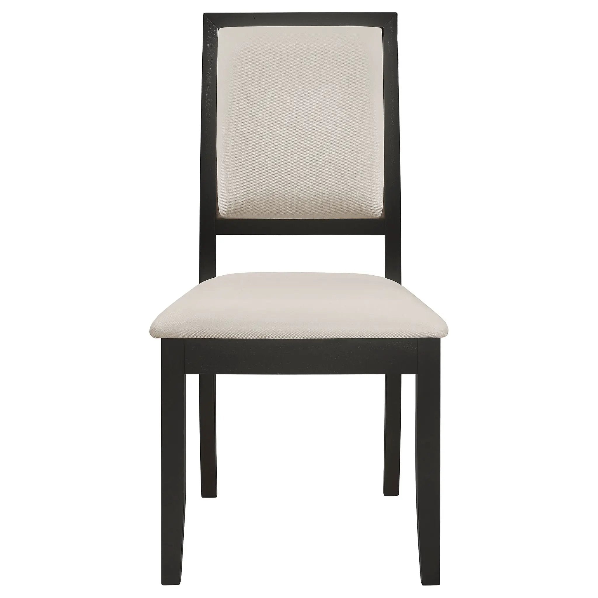 Louise 7-piece Rectangular Extension Leaf Dining Set Black by Unique Piece Furniture