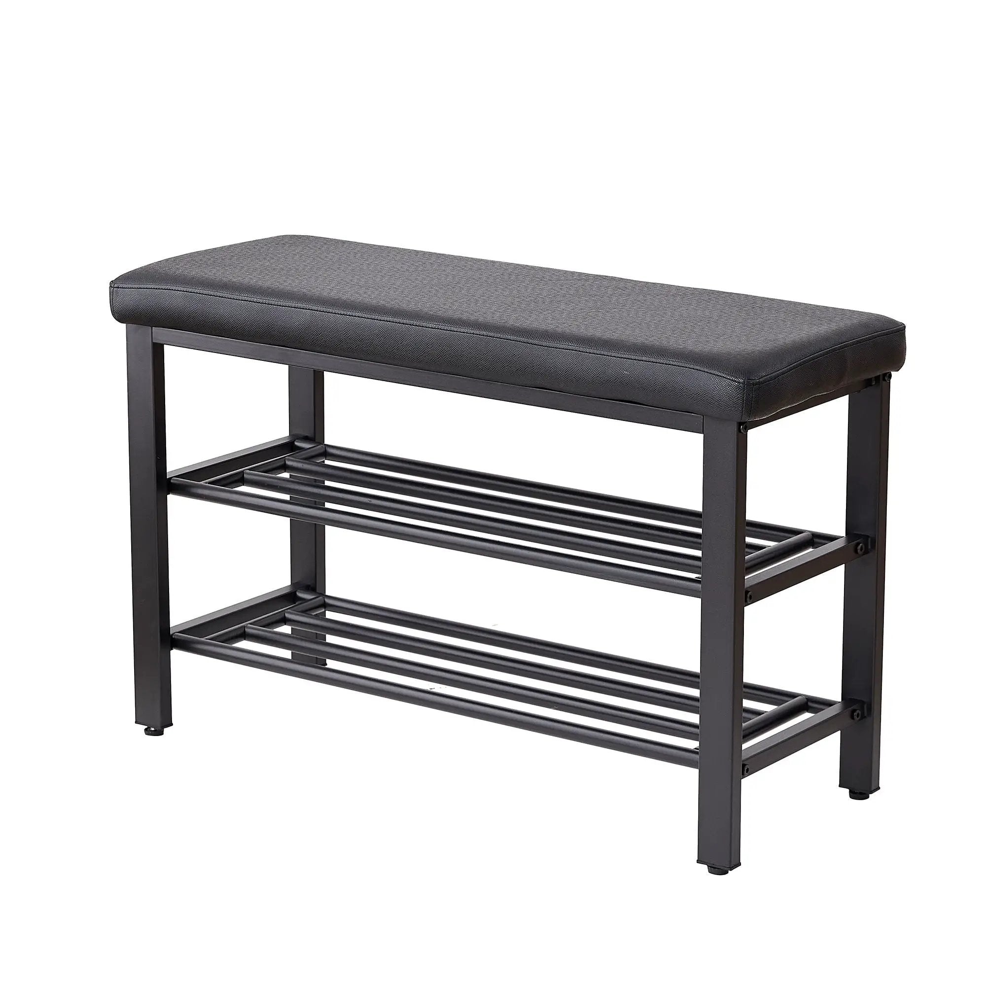 Shoe Bench With Cushion, Storage Seat For Entryway by Unique Piece Furniture