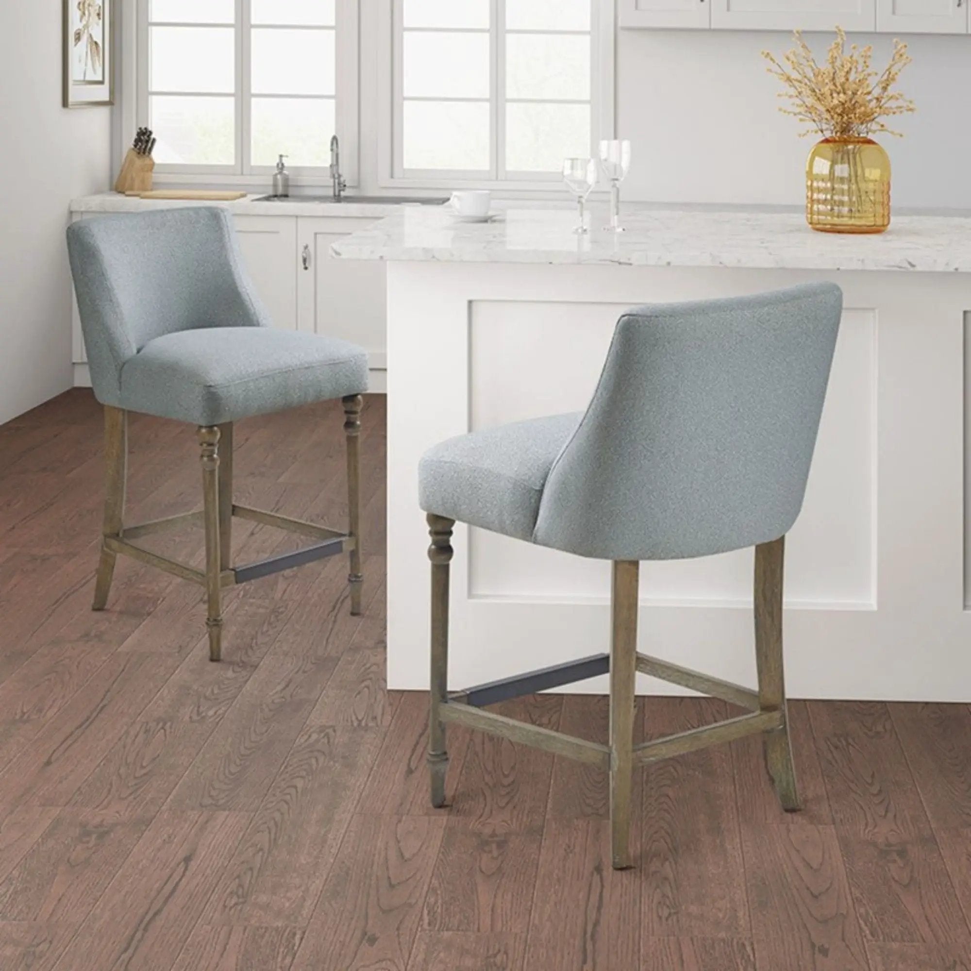 Delaney - Counter Stool - Blue by HouseOfZazla