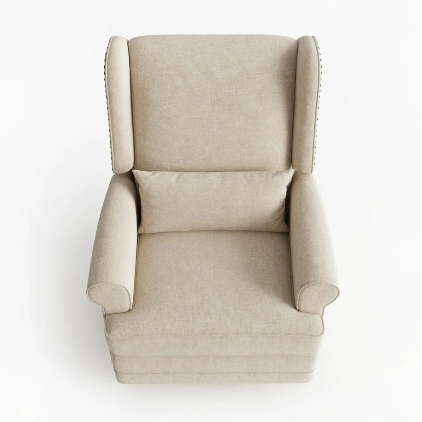 Extra Wide Swivel Recliner Glider Chair With Footrest by HouseOfZazla