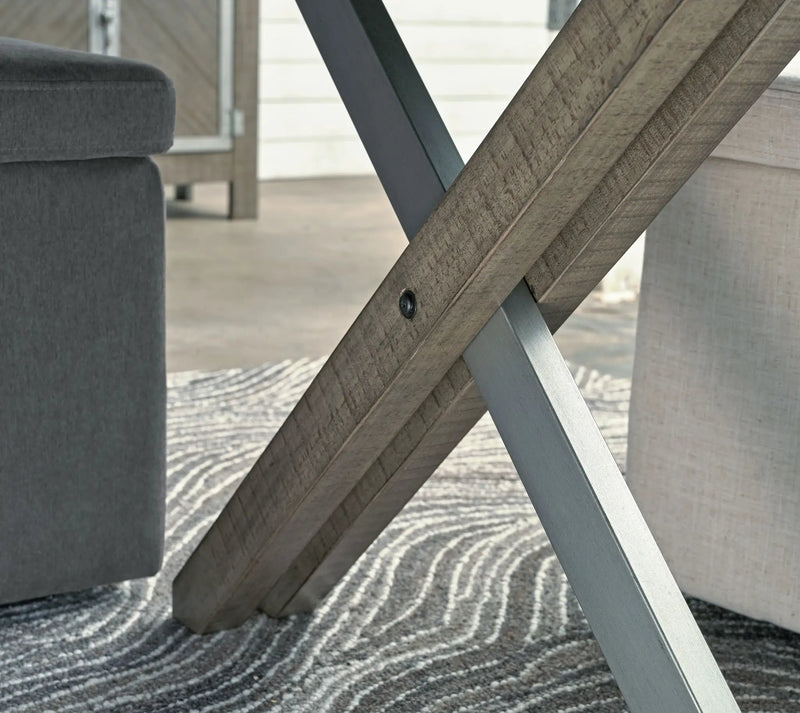 Krystanza - Rectangular Dining Room Table - Weathered Gray by Unique Piece Furniture