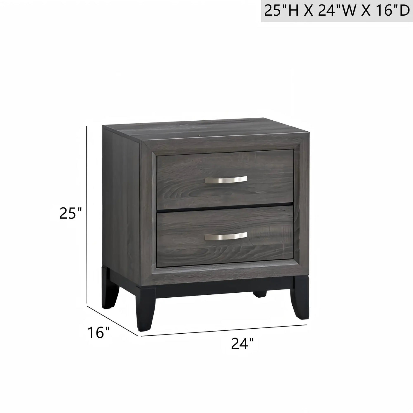 Glasgow - Nightstand With English Dovetail Drawers by Unique Piece Furniture