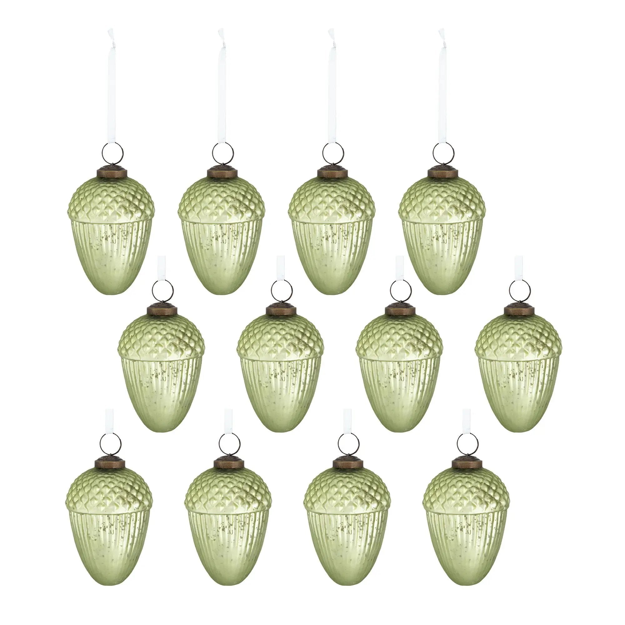 Tear Drop Ornament, Decorative Hanging Christmas Tree Ornaments For Holiday Party Decorations (Set of 12) by Unique Piece Furniture