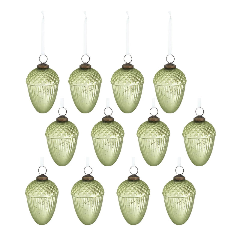 Tear Drop Ornament, Decorative Hanging Christmas Tree Ornaments For Holiday Party Decorations (Set of 12) by Unique Piece Furniture