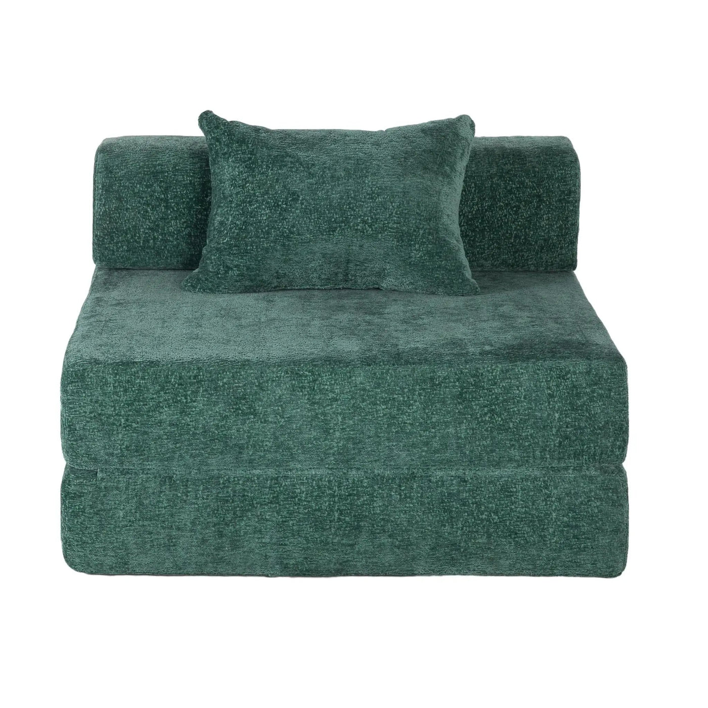 Convertible Floor Sofa Bed With Fixed Shape Frame For Living Room by HouseOfZazla