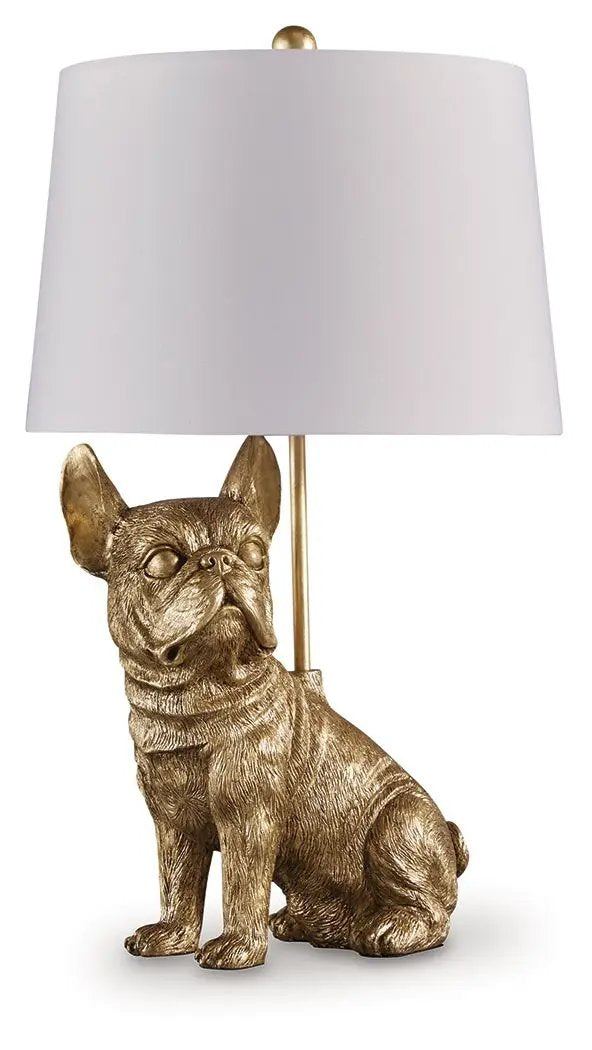 Wadeland - Poly Table Lamp - Gold Finish by Unique Piece Furniture