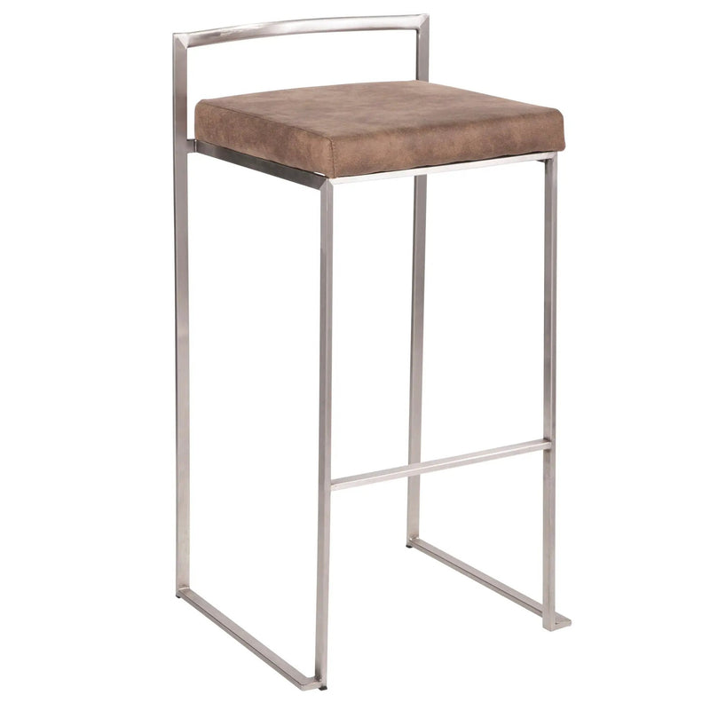 Fuji - Contemporary And Elegant Design Stackable Barstool by HouseOfZazla