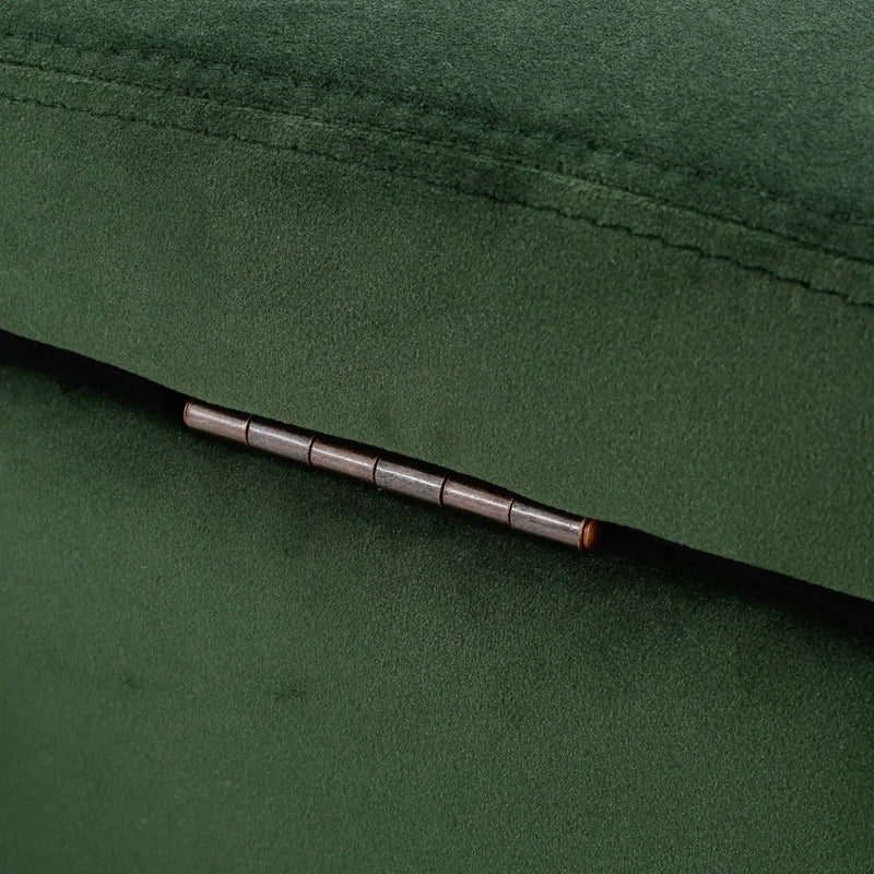 Upholstered Storage Ottoman Bench by HouseOfZazla