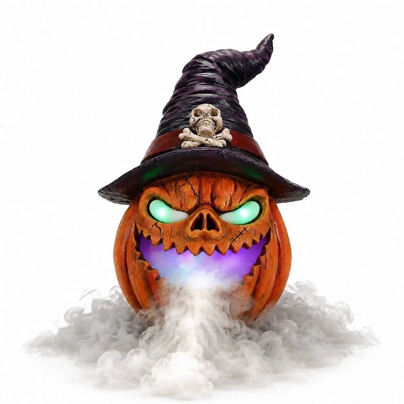 Halloween Jack-O'-Lantern Pumpkin Mist Sprayer Ornament by HouseOfZazla