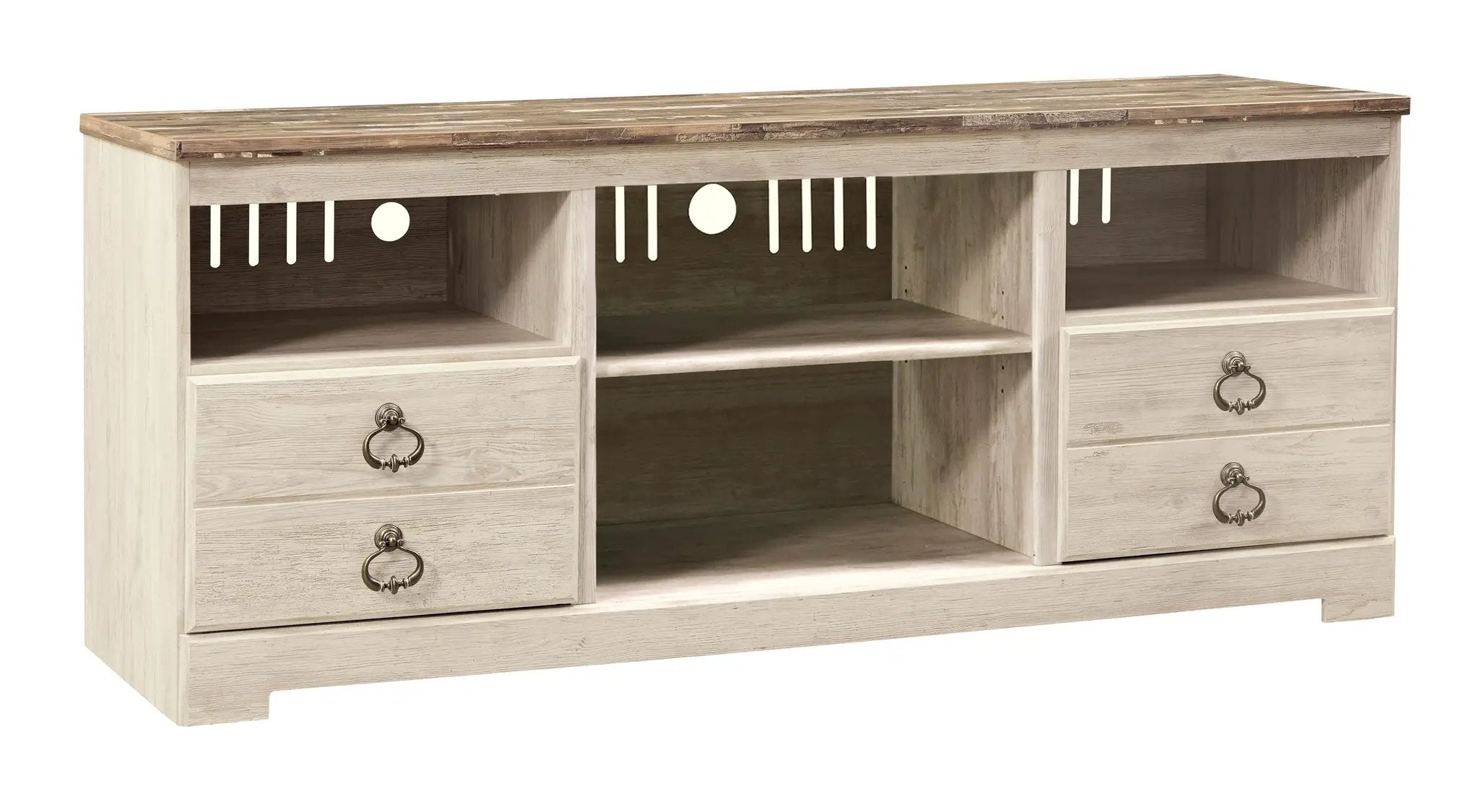 Willowton - TV Stand With Fireplace Option by Unique Piece Furniture