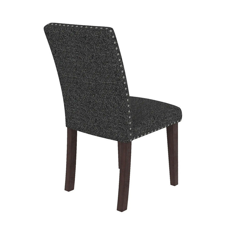 Upholstered Dining Chair With High Back Design (Set of 2) by Unique Piece Furniture