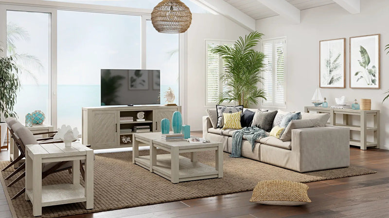 Burgess - Rectangular Sofa Table - Calico Gray by Unique Piece Furniture