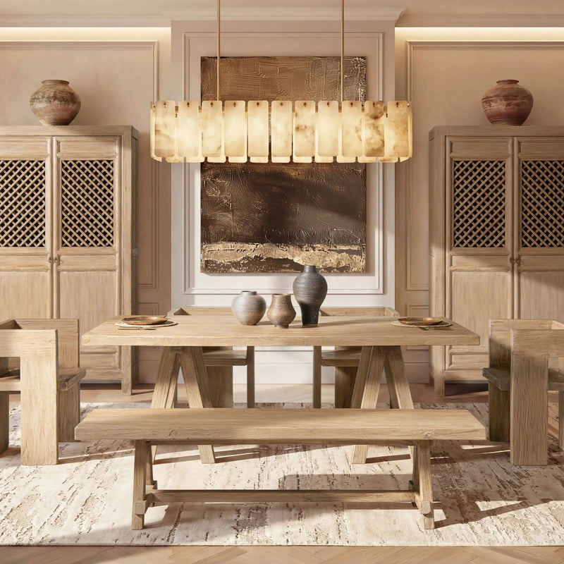 Hawthorne - Dining Bench - Natural by HouseOfZazla