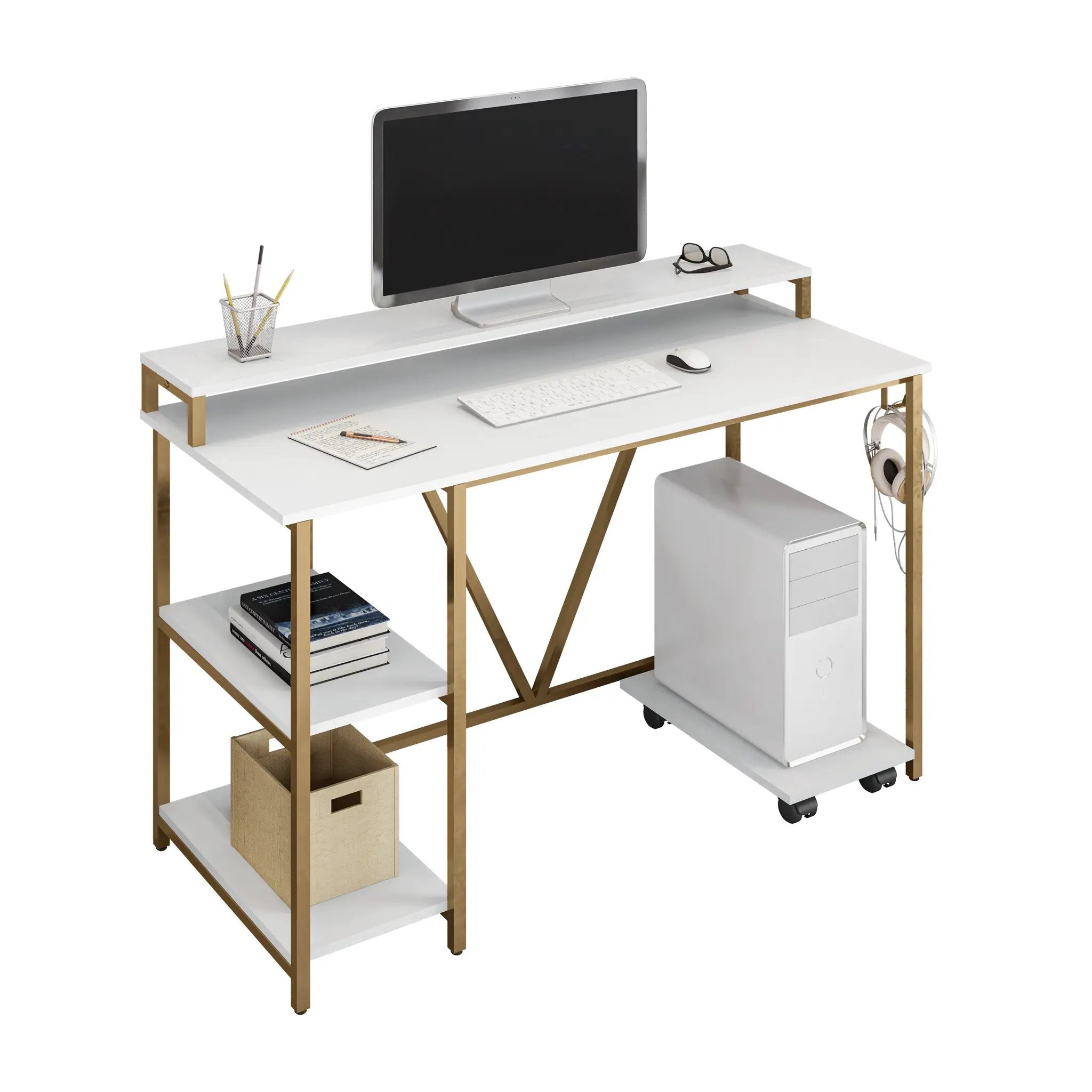 Techni Mobili Industrial Writing Desk by HouseOfZazla