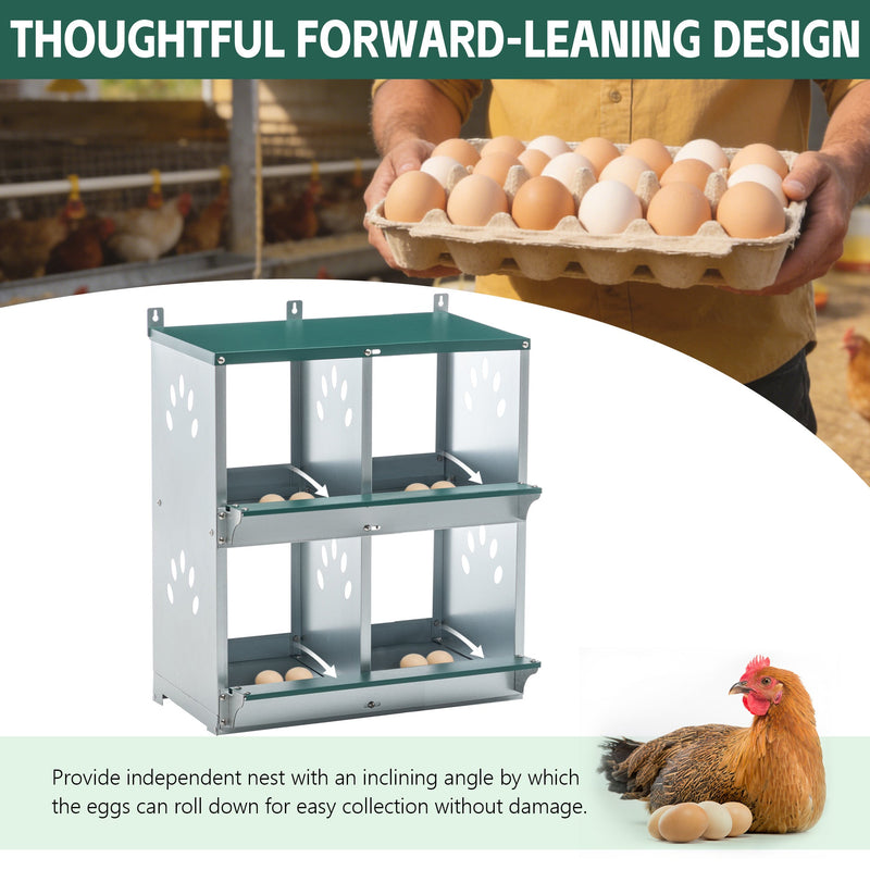 4 Compartment Chicken Nesting Boxes, photo 3 of 8
