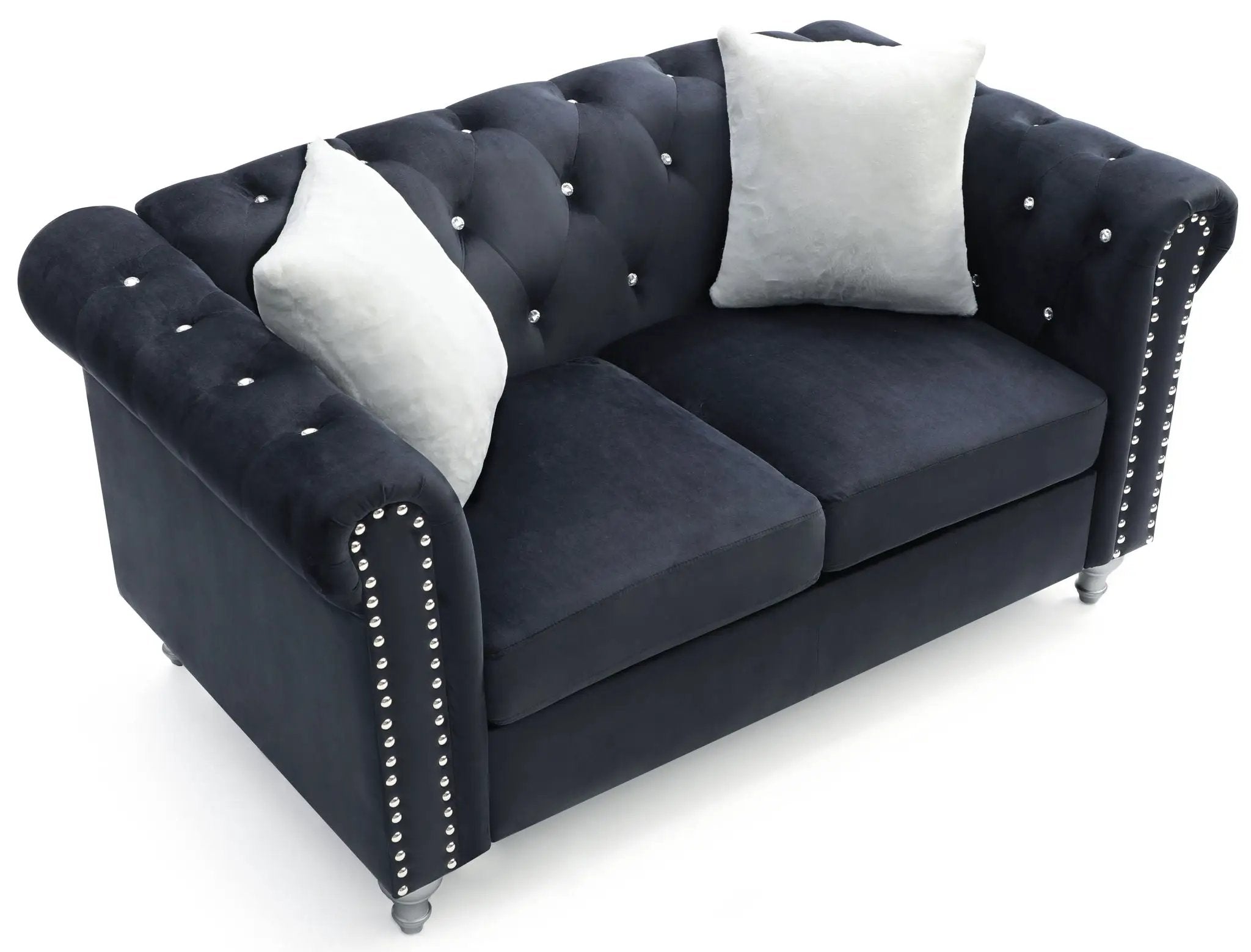Stylish Contemporary Loveseat by Unique Piece Furniture