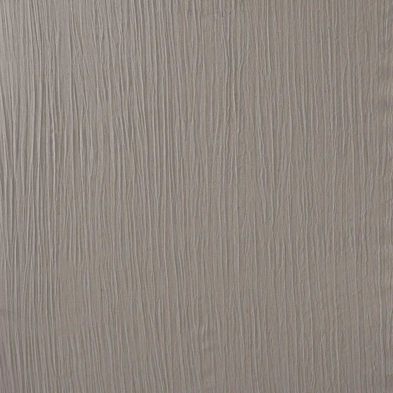 Solid Crushed Curtain Panel Pair (2 Pcs) - Grey by HouseOfZazla