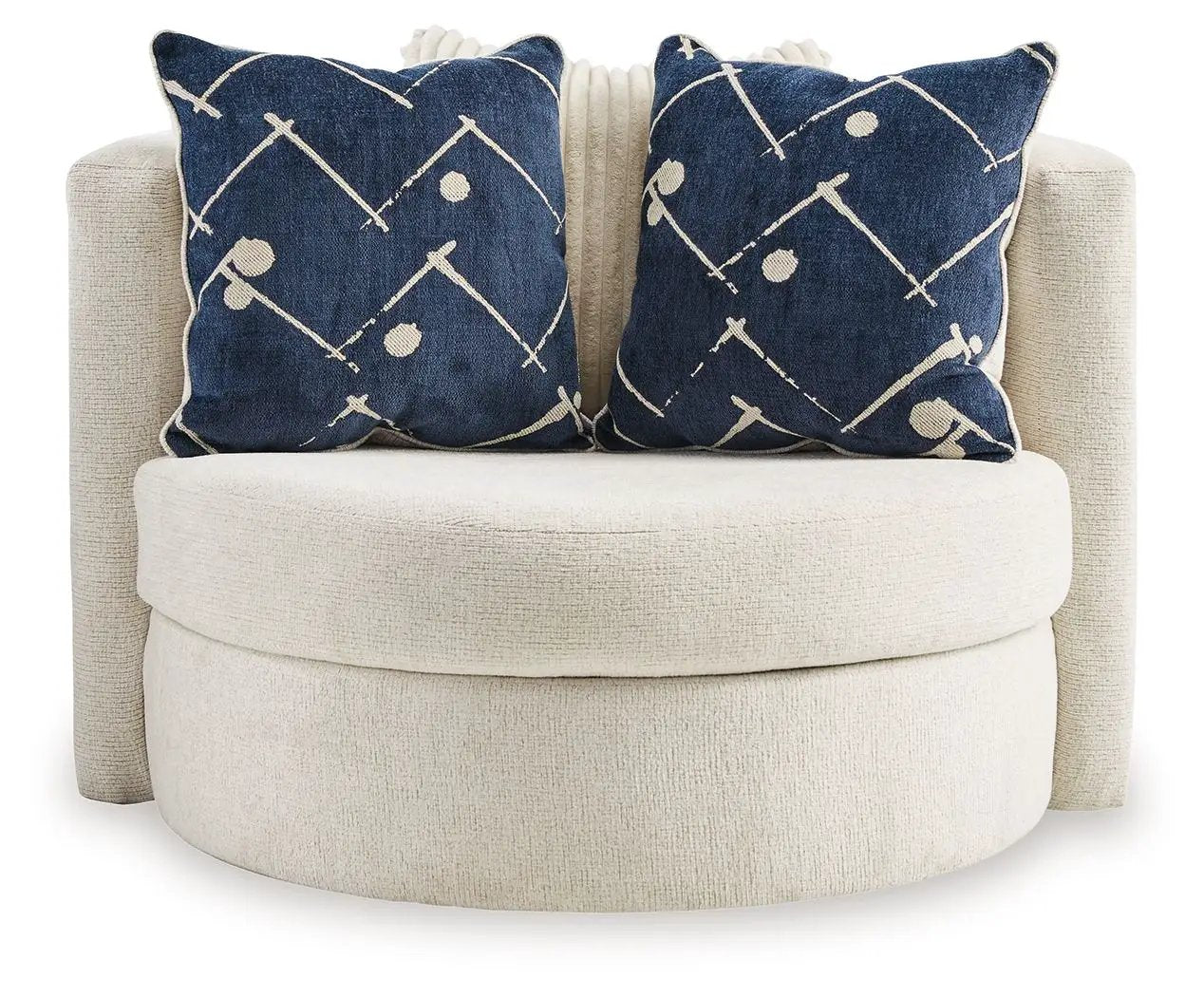 Padova - Swivel Accent Chair - Ivory by Unique Piece Furniture