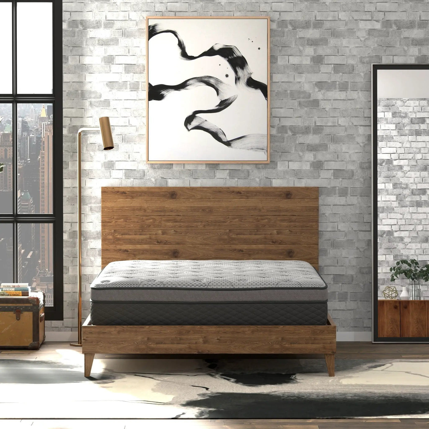CS Hybrid - 12" Pocket Coil Mattress by HouseOfZazla