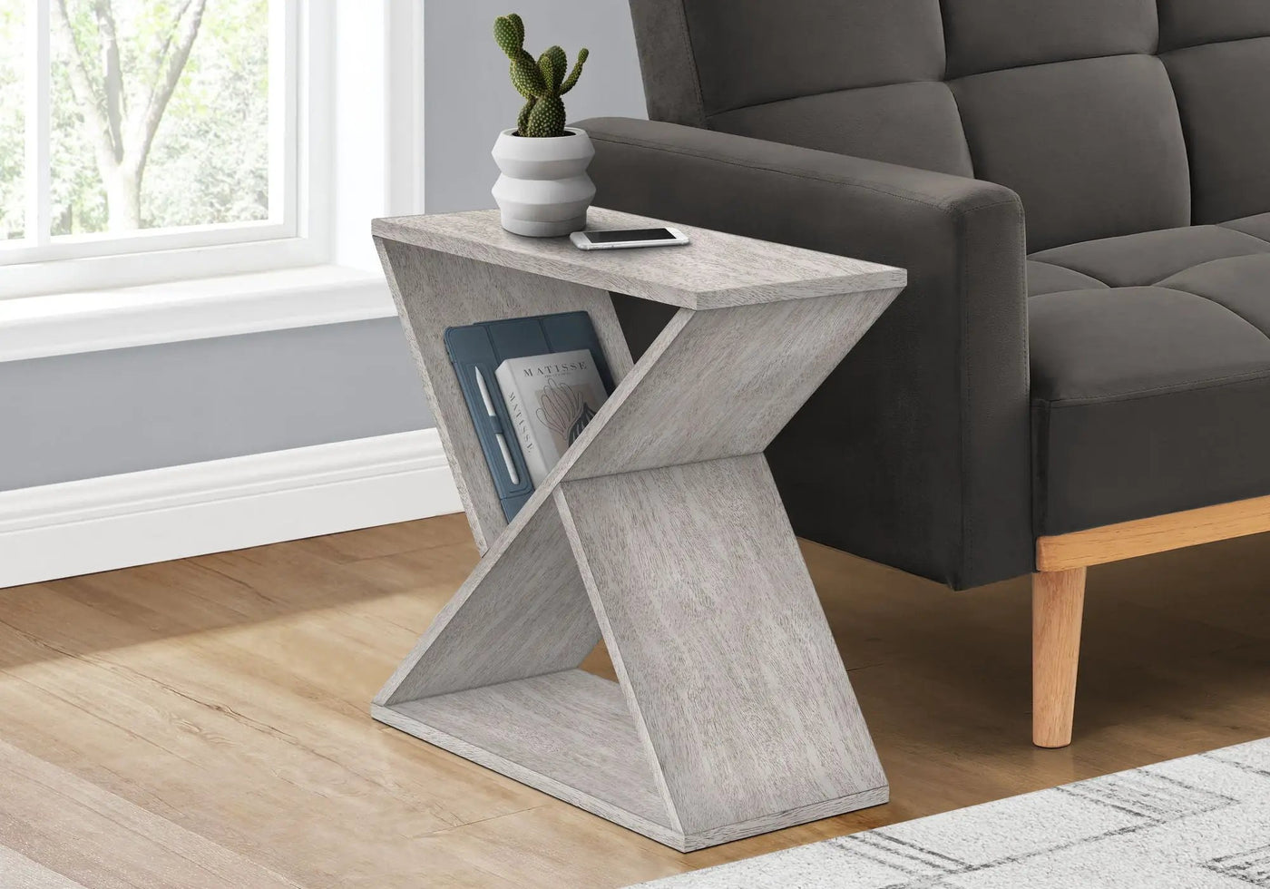 Accent Side Table, Contemporary Stylish Design by HouseOfZazla