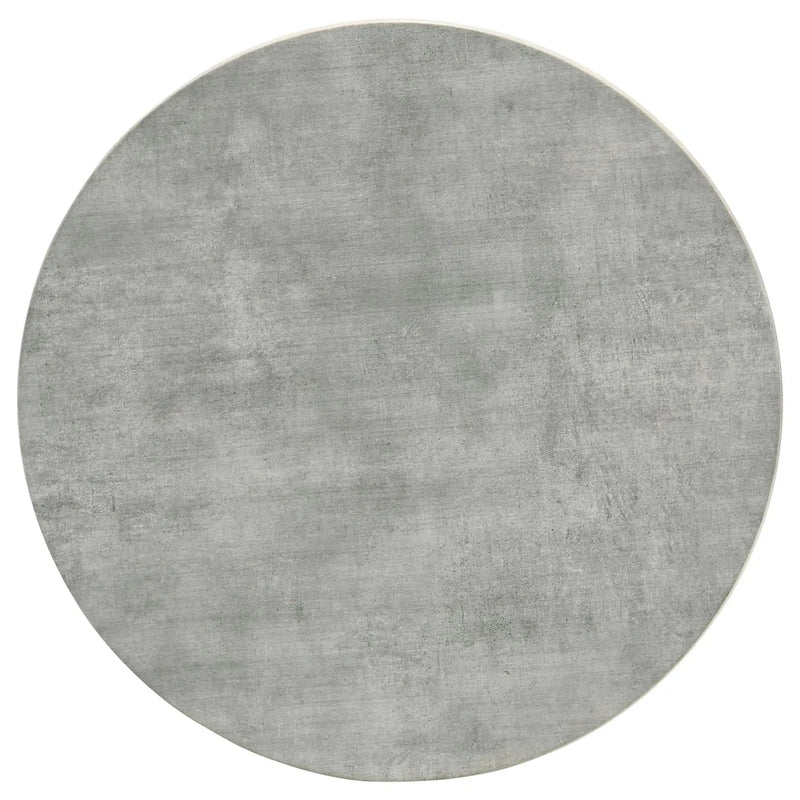 Hadi - Round End Industrial Design With Round Shape - Gray by HouseOfZazla