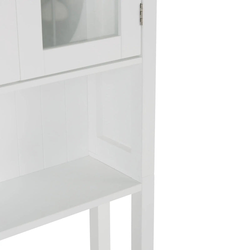 Acadian - Space Saver Cabinet - Pure White by Unique Piece Furniture