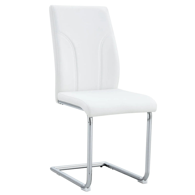 Modern Dining Chairs with High Backrest and Sturdy Legs by HouseOfZazla